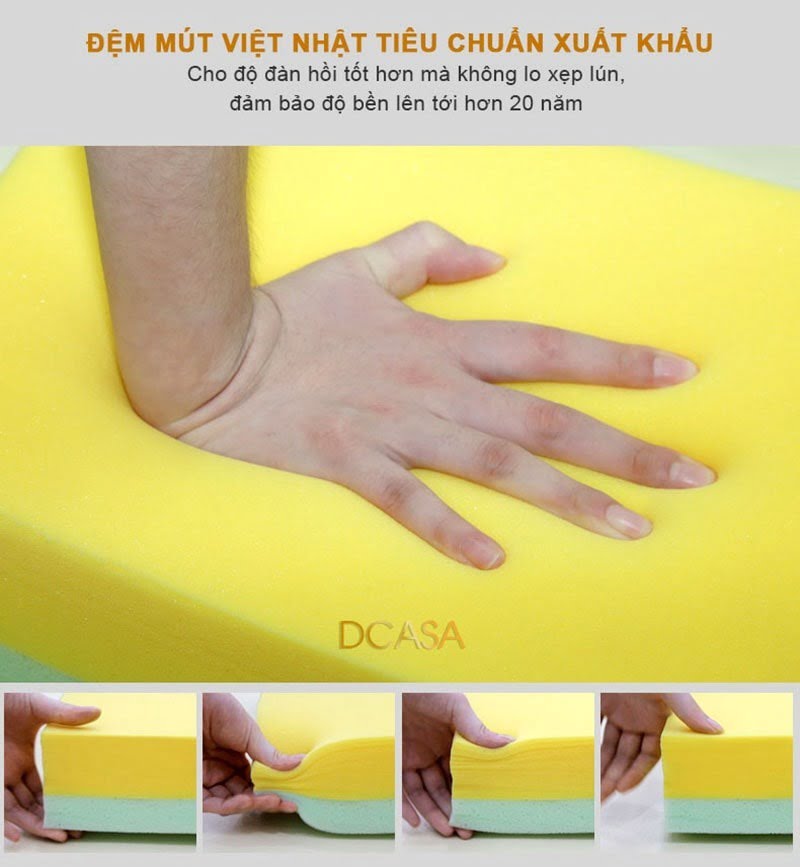 Đệm mút Viết Nhật êm ái