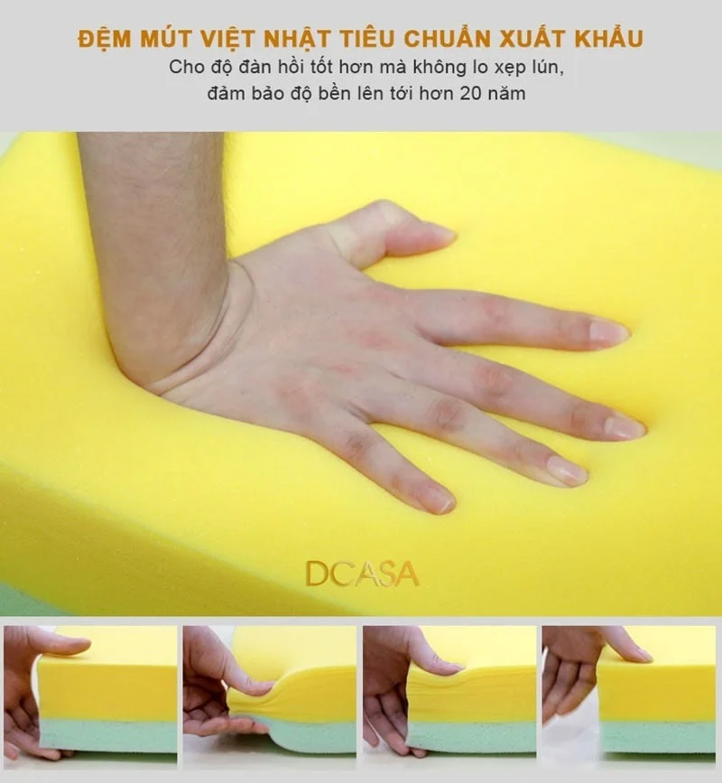 Đệm mút Viết Nhật êm ái