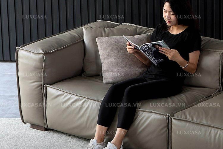 Ghế đi văng bọc da SV120