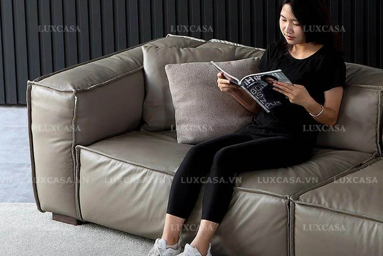 Ghế đi văng bọc da SV120