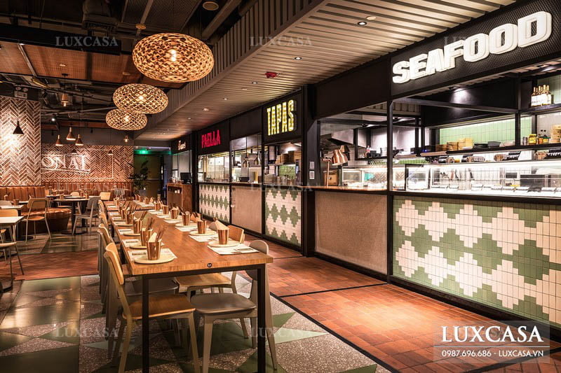 dich vu thi cong nha hang hien dai