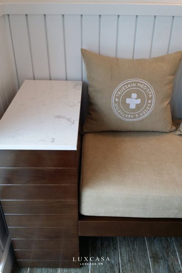 Thi công nội thất spa thẩm mỹ Trueskin hiện đại