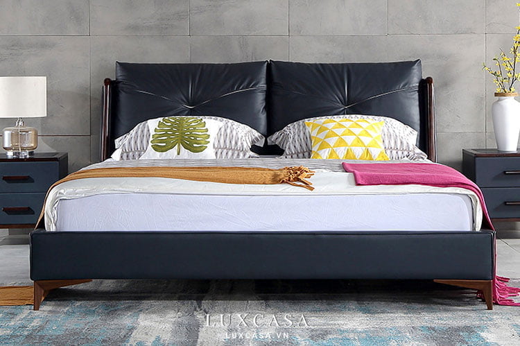 giường ngủ bọc da cao cấp GD0111