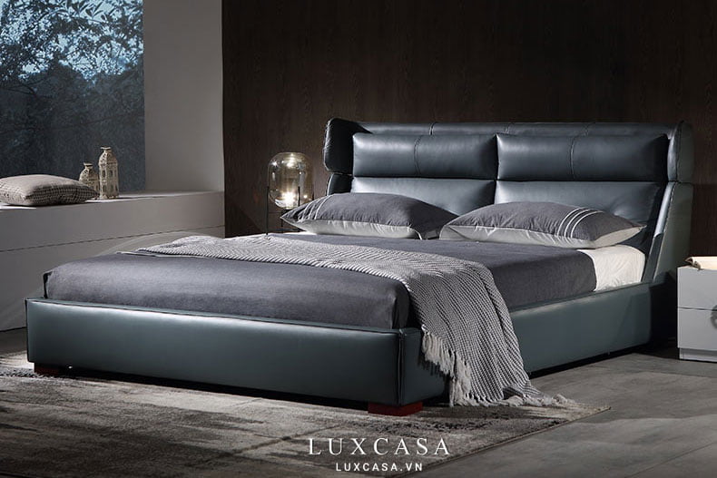 Mẫu giường ngủ hiện đại GD125 dành cho những cặp vợ chồng trẻ