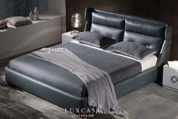 giường ngủ bọc da cao cấp GD125
