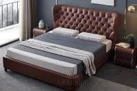 giường ngủ bọc da cao cấp GD155