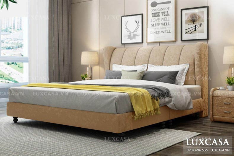 Giường nữ hoàng đẹp GN131