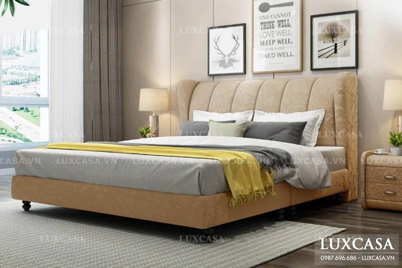 Giường nữ hoàng đẹp GN131