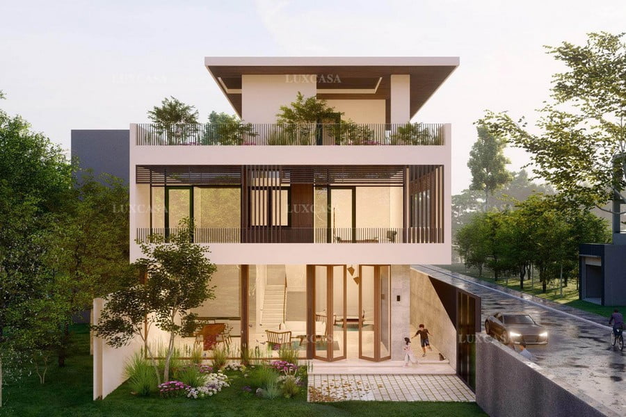 Thiết kế cải tạo trọn gói biệt thự sân vườn