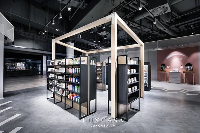 Thiết kế Showroom mỹ phẩm hiện đại tại Hà Nội