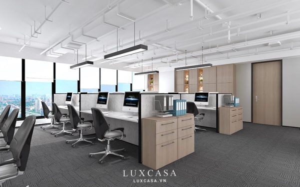 Khu vực làm việc của nhân viên