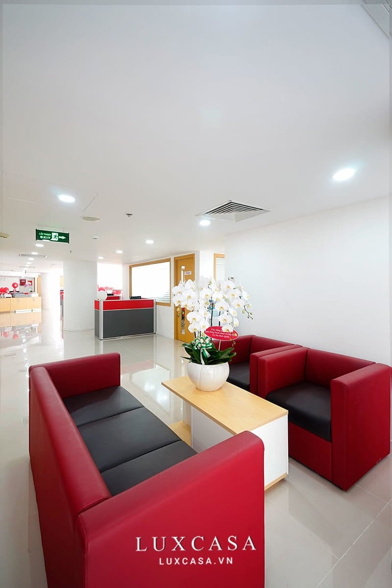 Không gian mở nơi tiếp khách