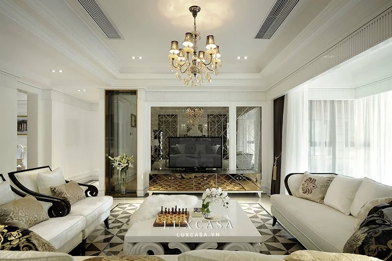 Thi công vách ngăn biệt thự