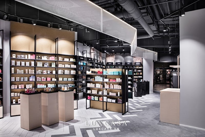 Thiết kế Showroom mỹ phẩm hiện đại tại Hà Nội