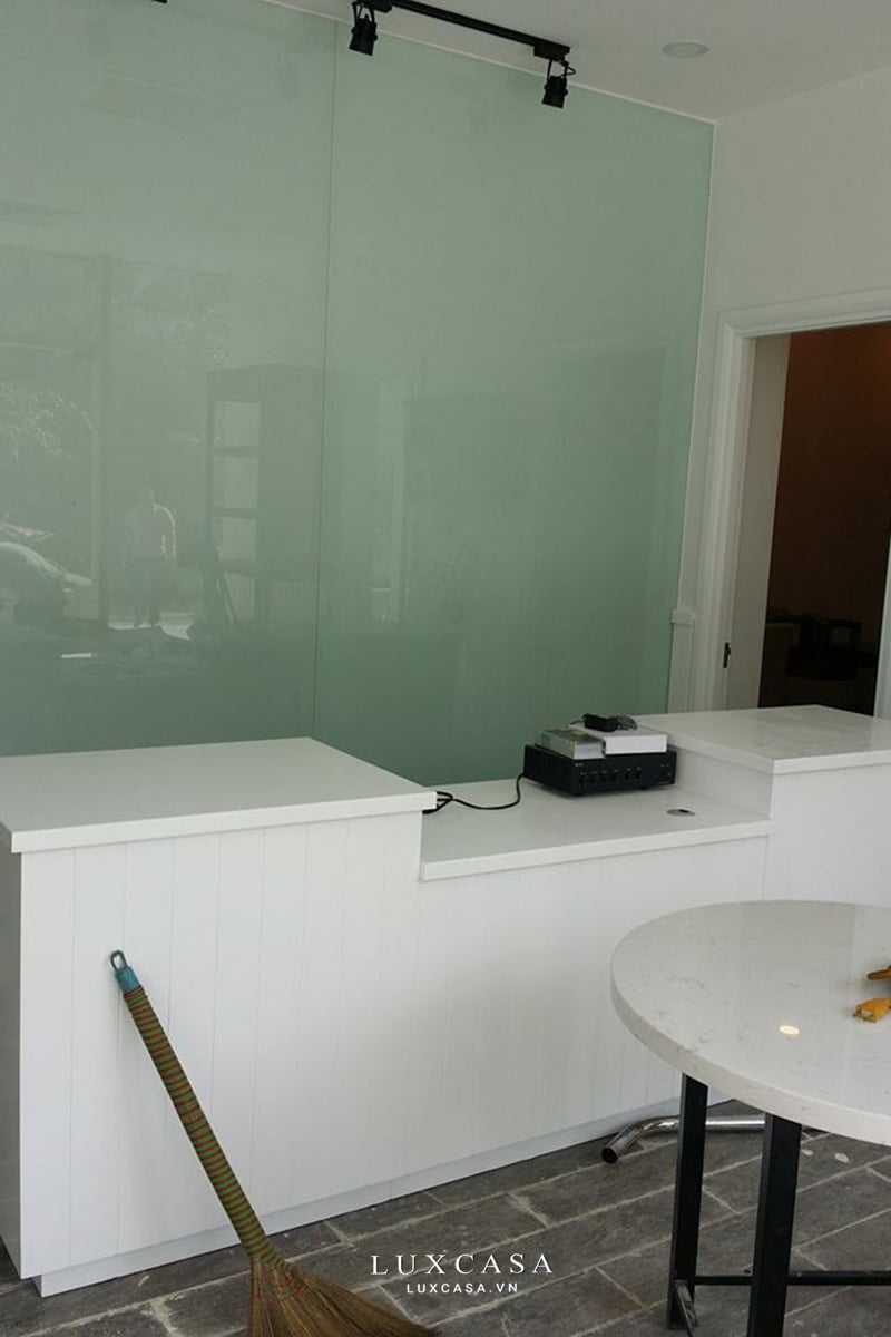 Thi công nội thất spa thẩm mỹ Trueskin hiện đại