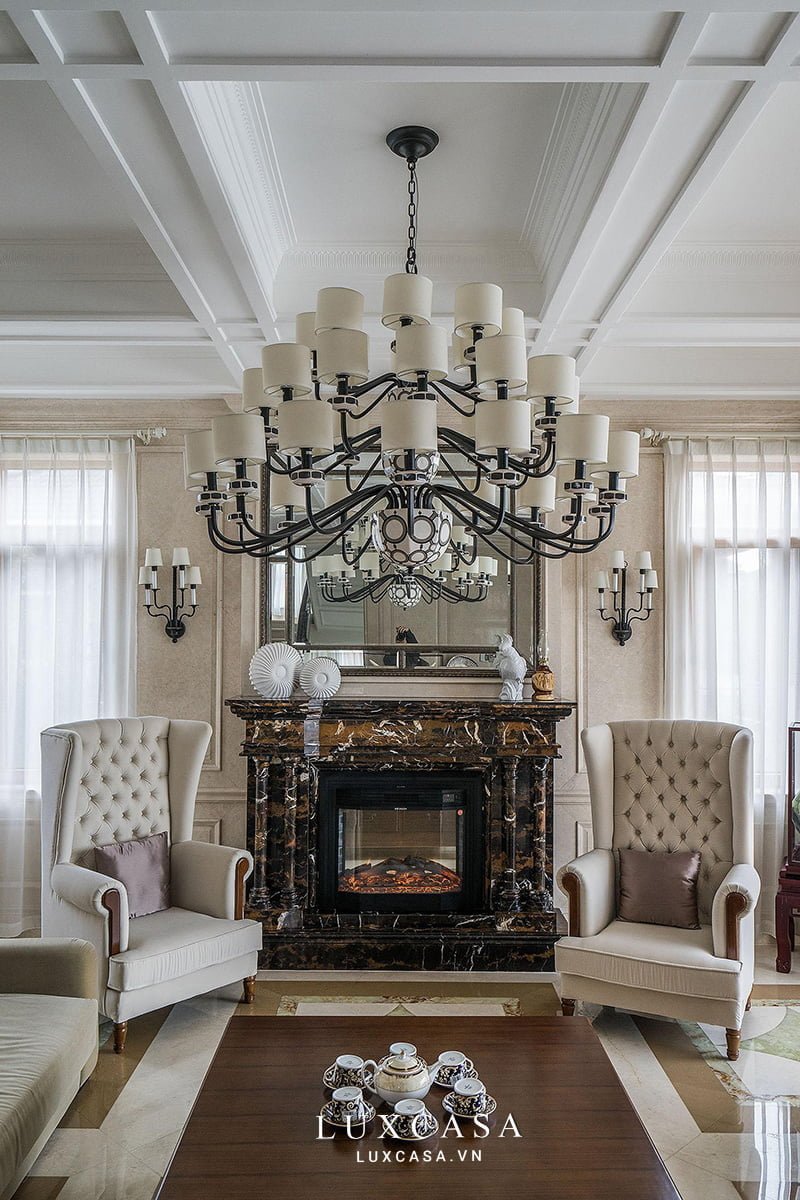 Thiết kế nội thất biệt thự Vinhome