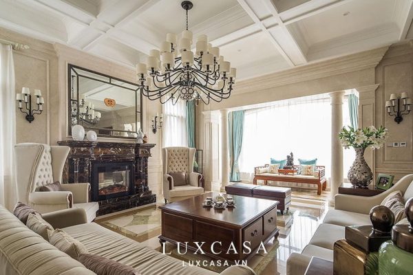 Thiết kế nội thất biệt thự Vinhome