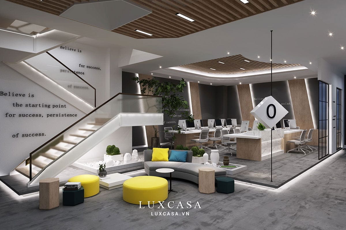 Thiết kế nội thất văn phòng nhỏ