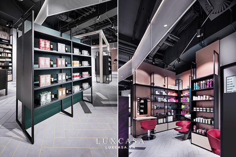 Thiết kế Showroom mỹ phẩm hiện đại tại Hà Nội