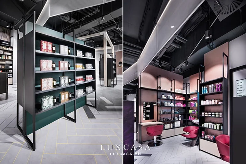 Thiết kế Showroom mỹ phẩm hiện đại tại Hà Nội