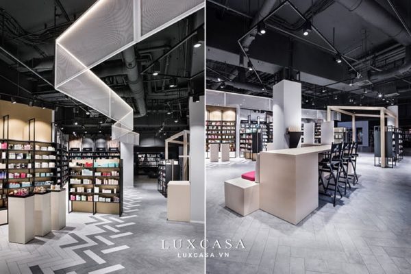 Thiết kế Showroom mỹ phẩm hiện đại tại Hà Nội