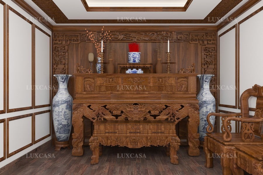 trang tri phong tho biet thu1