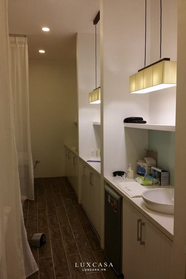 Thi công nội thất spa thẩm mỹ Trueskin hiện đại