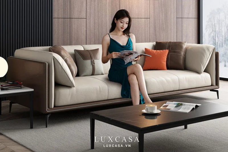 ghế sofa phòng khách chung cư 