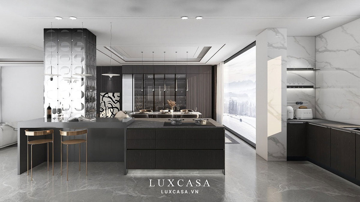 ánh sáng trong phong cách hiện đại