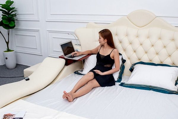 bàn xoay giường thông minh