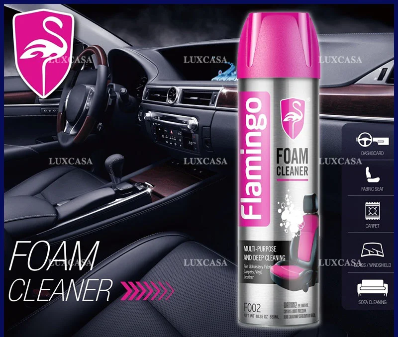 Bình xịt vệ sinh ghế sofa da Flamingo F002
