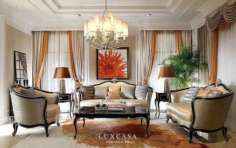 bộ bàn ghế sofa hoàng gia STC103