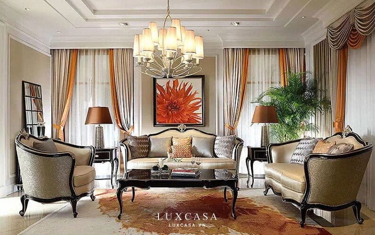 bộ bàn ghế sofa hoàng gia STC103