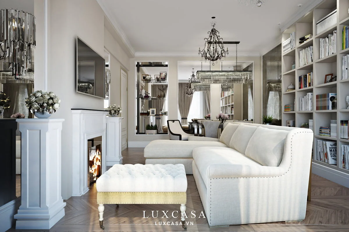 Bố trí nội thất phòng khách chung cư theo phong thủy