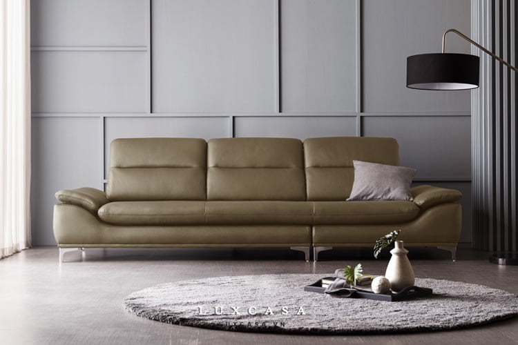 Cách bày trí ghế sofa đơn dài cho phòng khách 