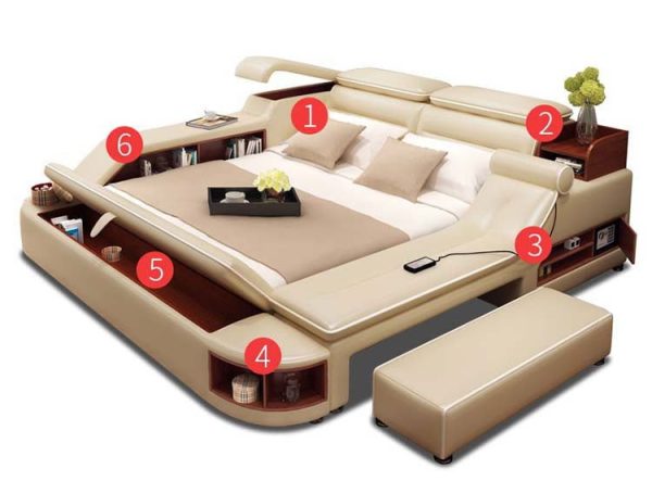 Cấu tạo giường thông minh