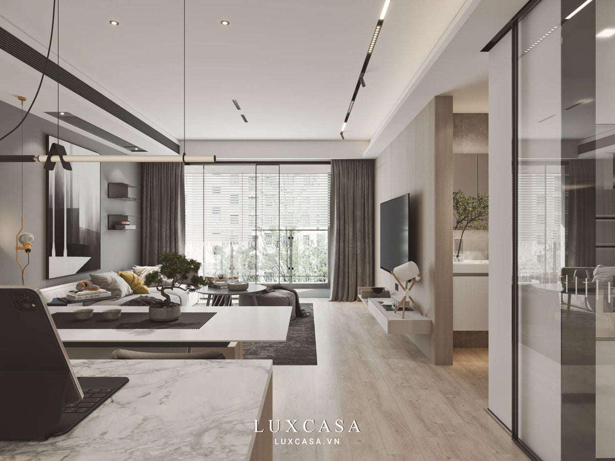 Lựa chọn và bố trí đồ nội thất có chiều cao kích thước khác nhau không phải là một điều đơn giản