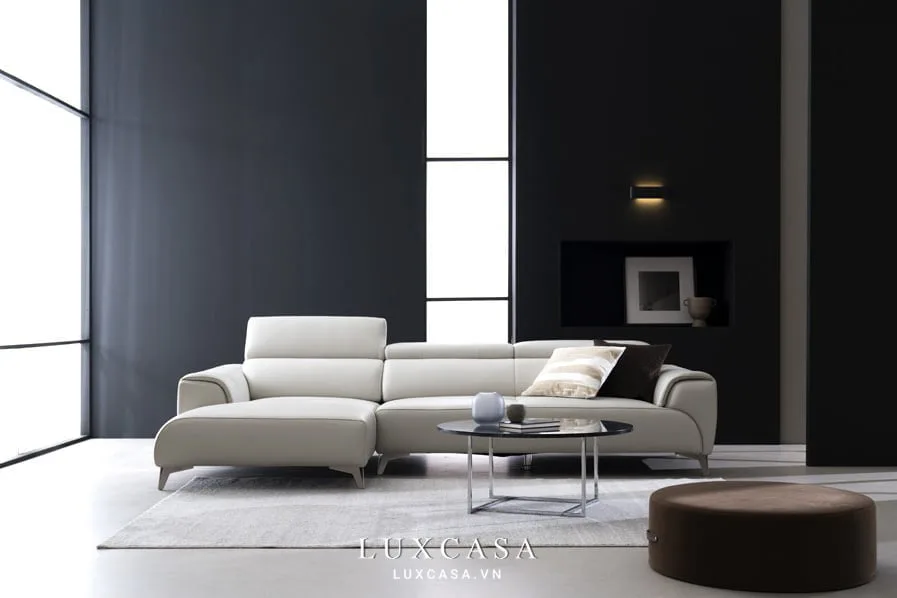 ghế sofa bọc da SD1106