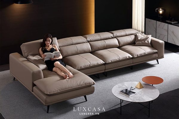 ghế sofa da hiện đại sf0322