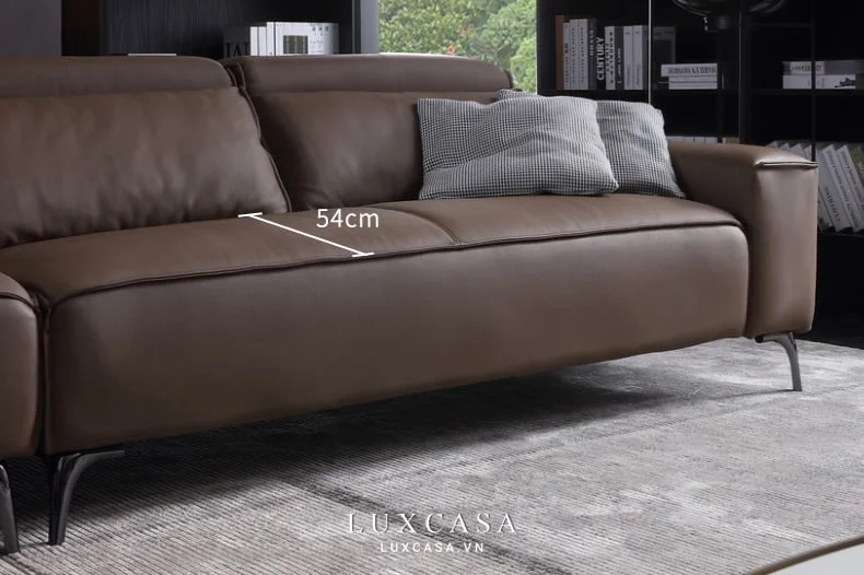 ghế sofa hiện đại bọc da