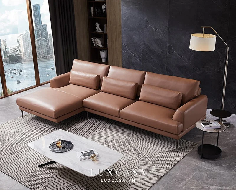 ghế sofa nâu SF420