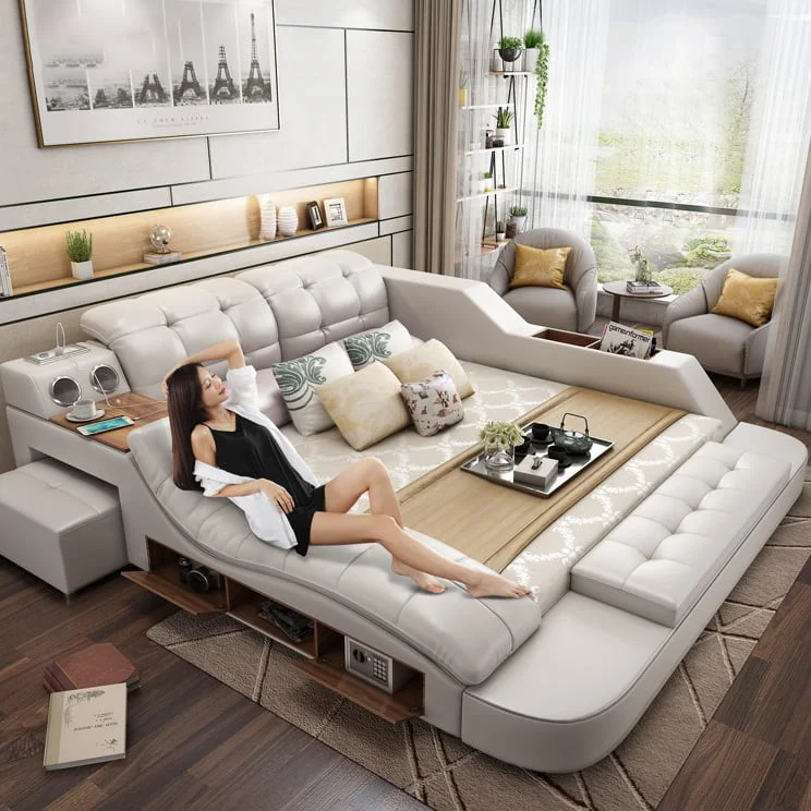 Giường đa năng thông minh SB-326 2 giường ngủ thông minh