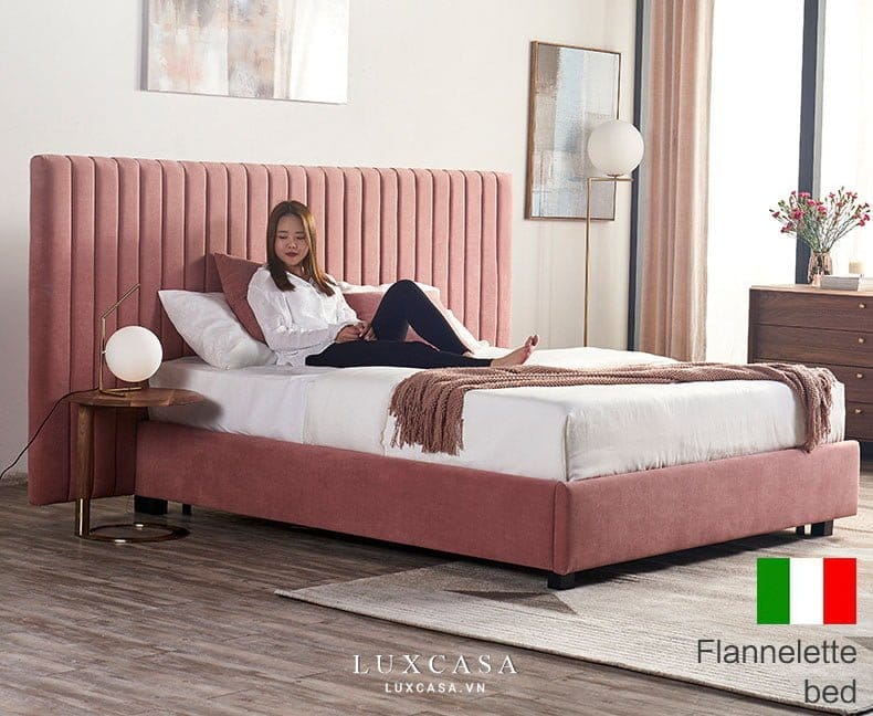 giường vải nỉ GN123