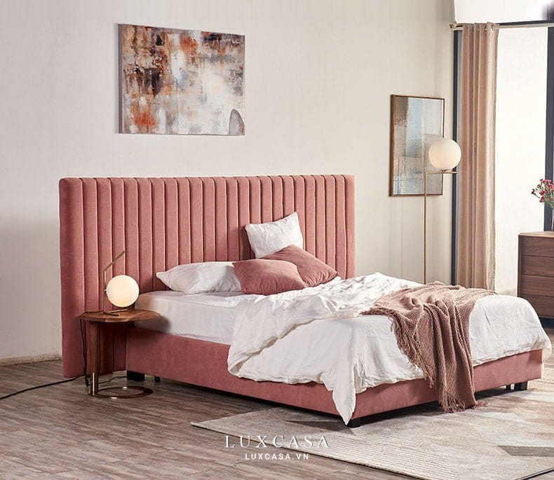 giường vải nỉ GN123