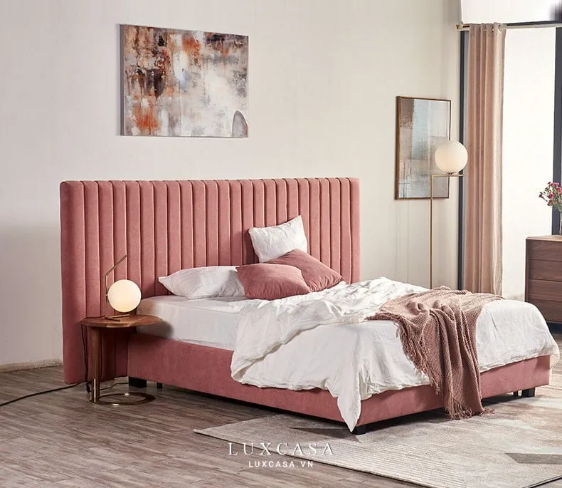 giường vải nỉ GN123