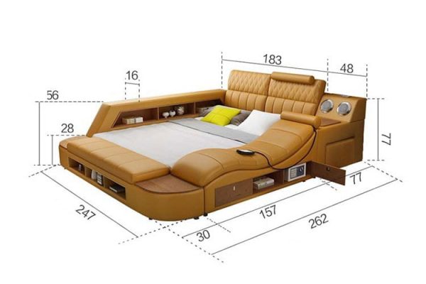 Kích thước giường thông minh