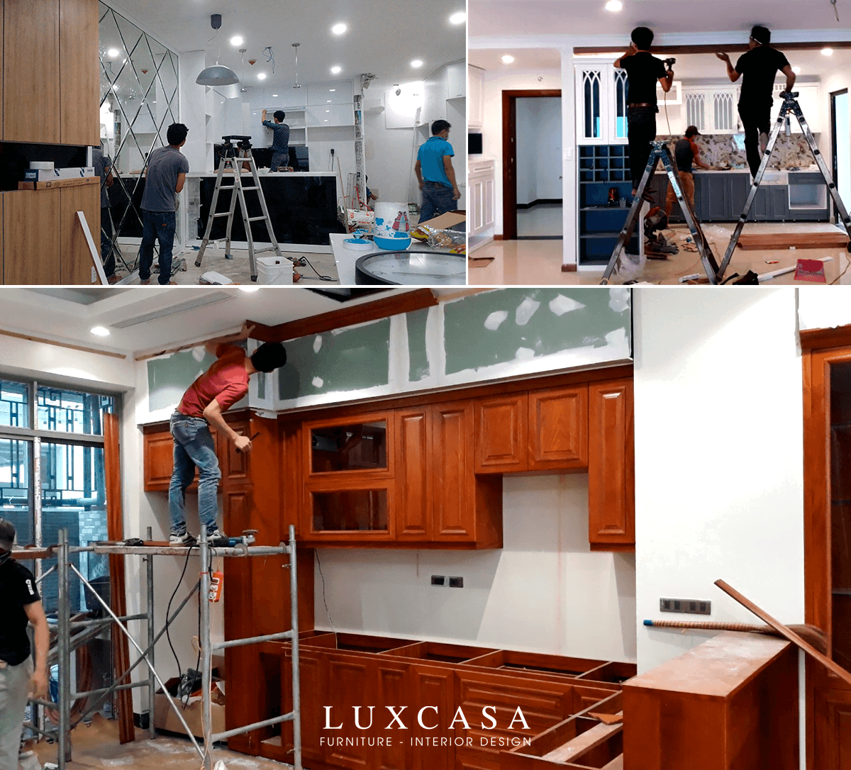 Lắp đặt thi công nội thất chung cư