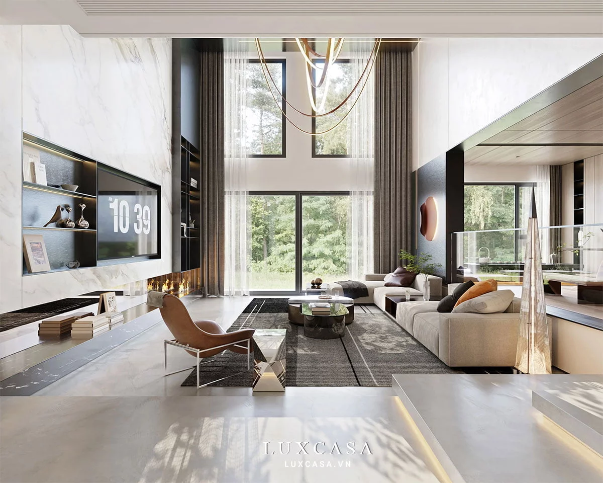 Thiết kế nội thất biệt thự 