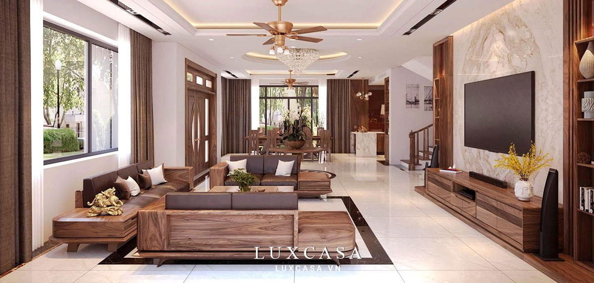 Thiết kế nội thất biệt thự 