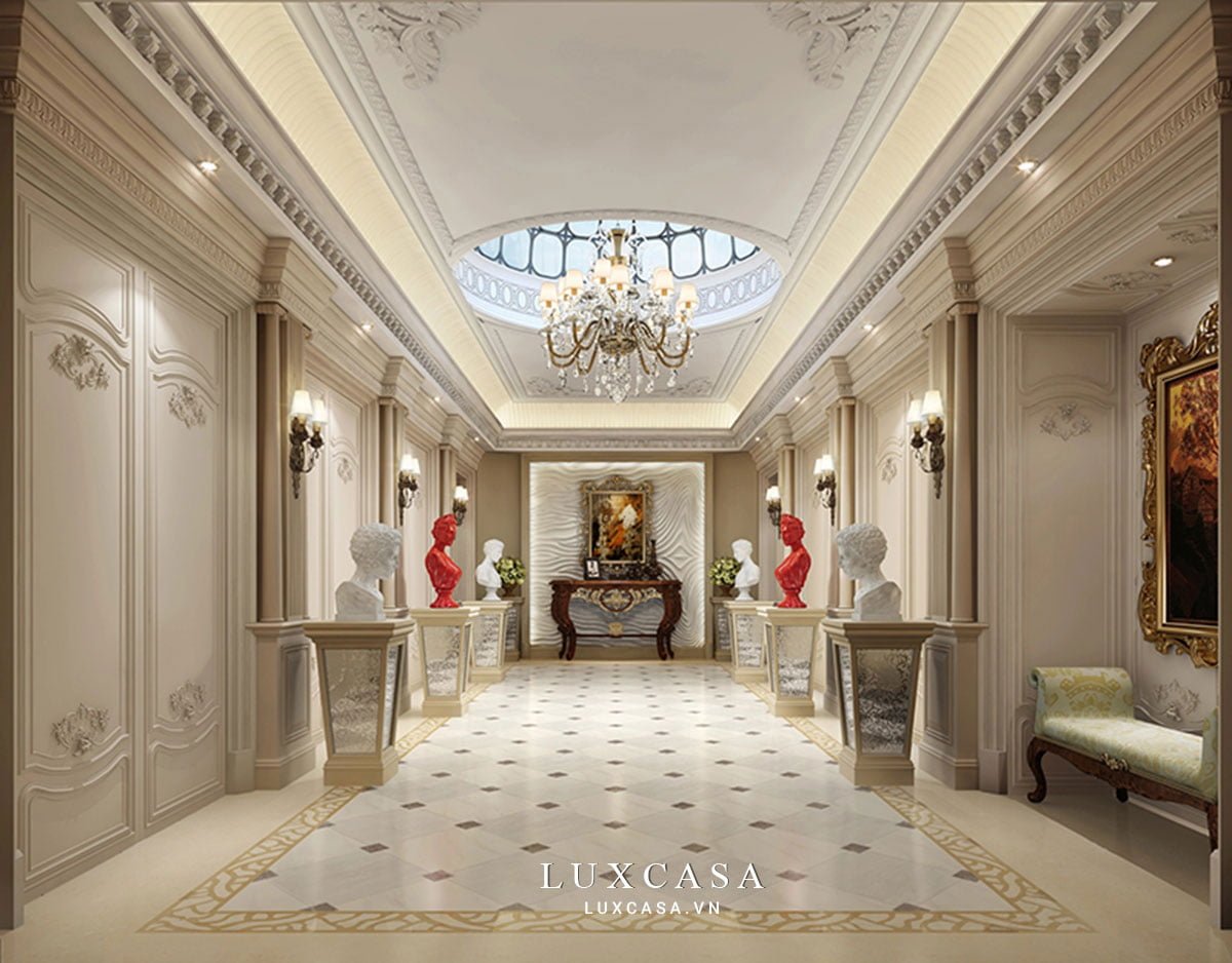 Thiết kế nội thất lâu đài